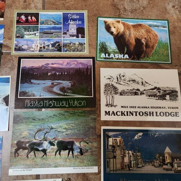 Vintage Postcard Lot – 21 Cards, Alaska & Myrtle Beach, No Writing - Picture 2 of 13